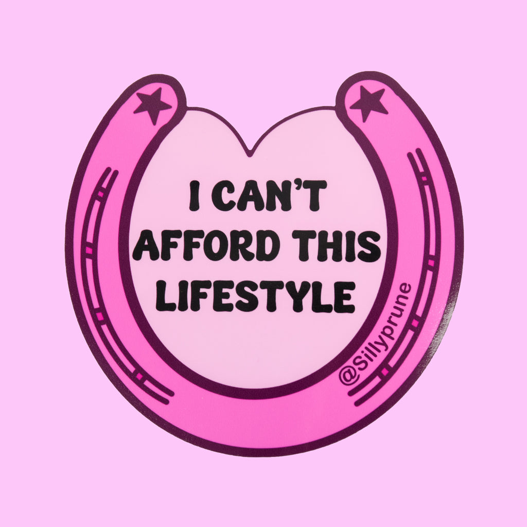 ‘I can’t afford this’ Bumper Sticker