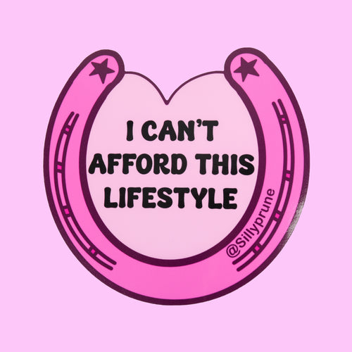 ‘I can’t afford this’ Bumper Sticker