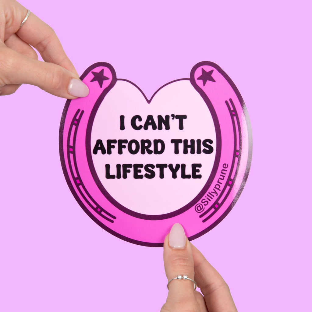 ‘I can’t afford this’ Bumper Sticker