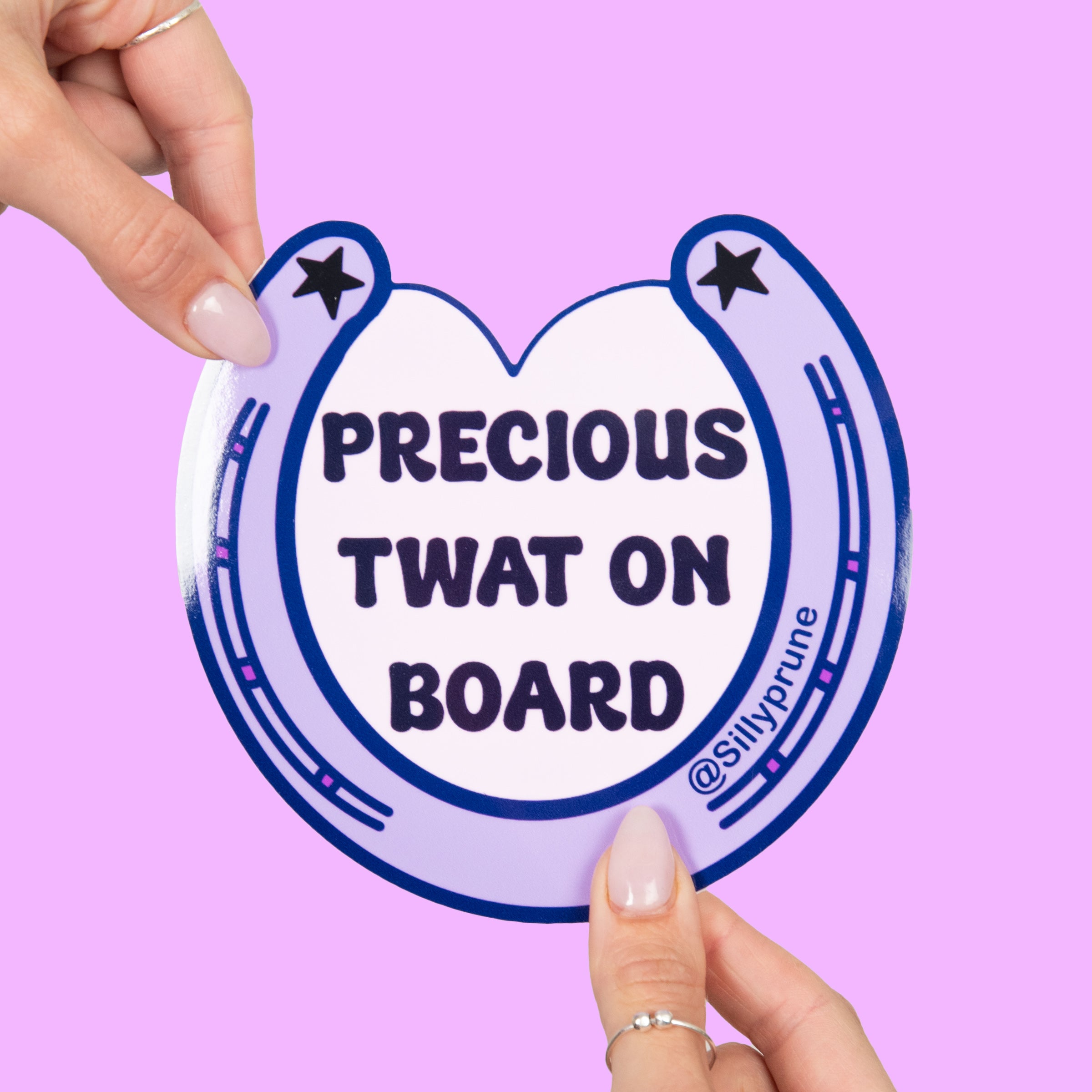 ’Precious Tw*t’ Bumper Sticker